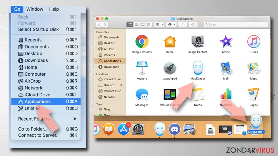 Verwijder Aartemis van Mac OS X systeem