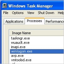 winlogon.exe winlogon.exe