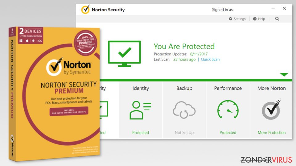 The image of Symantec Norton Security Premium