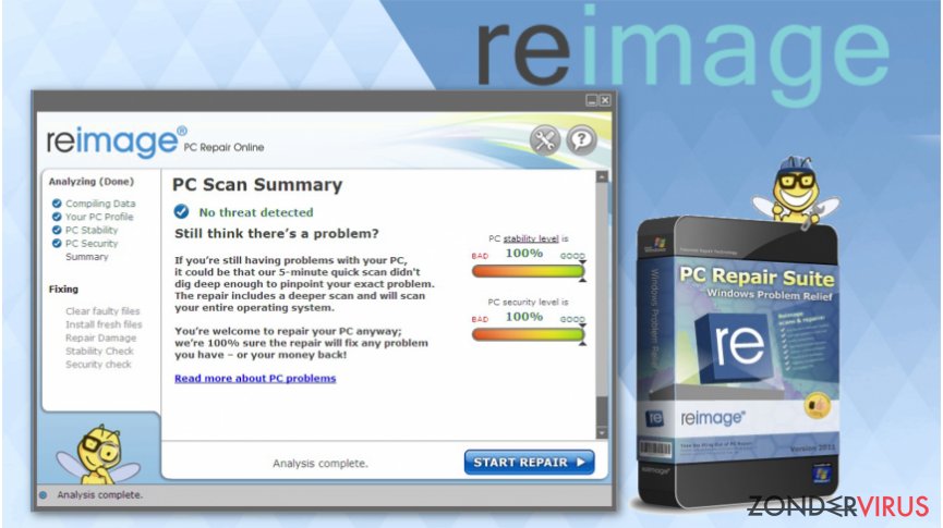 Use Reimage to protect your computer