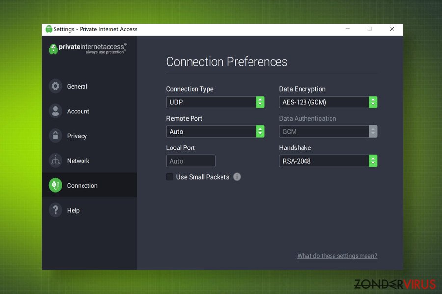 Private Internet Access snapshot Private Internet Access snapshot