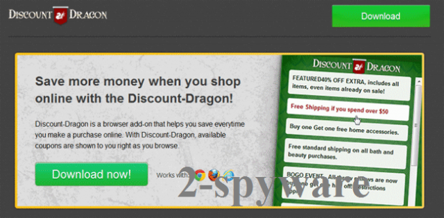 'Ads by Discount Dragon' virus snapshot 'Ads by Discount Dragon' virus snapshot