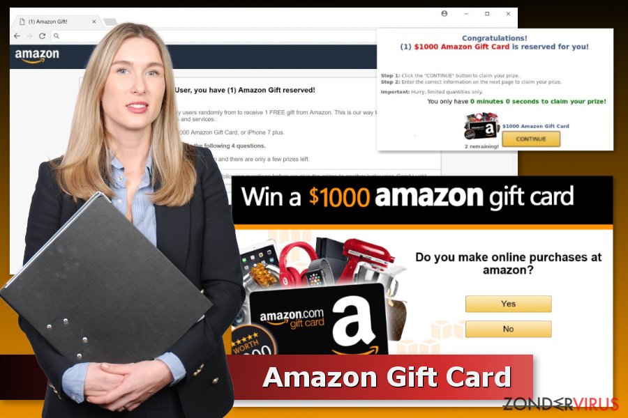 Amazon Gift Card scams voorbeelden