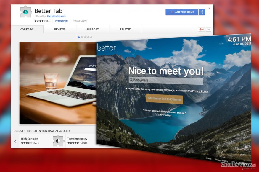 Better Tab-virus Better Tab-virus
