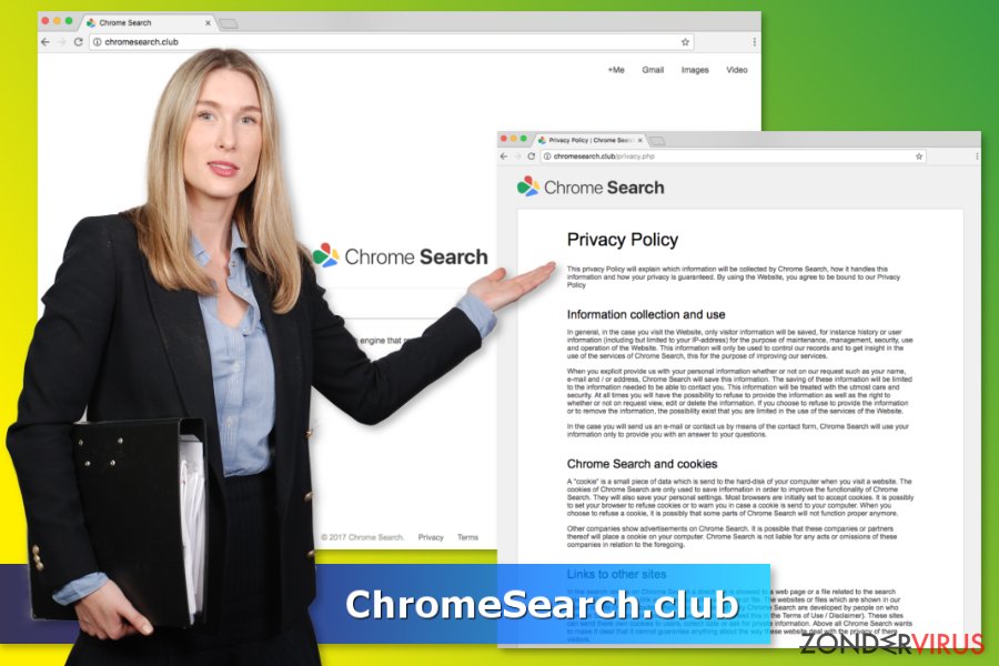Het ChromeSearch.club-virus