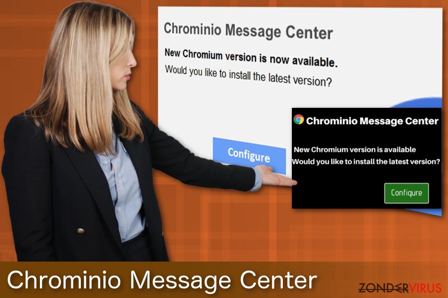 De Chrominio Message Center adware