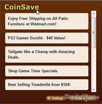 Ads by CoinSave snapshot Ads by CoinSave snapshot