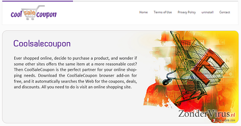 CoolSaleCoupon adware snapshot CoolSaleCoupon adware snapshot