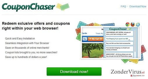 Coupon Chaser virus snapshot Coupon Chaser virus snapshot