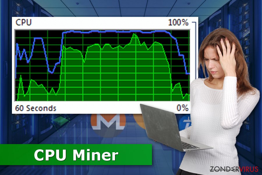 Het beeld van CPU Miner