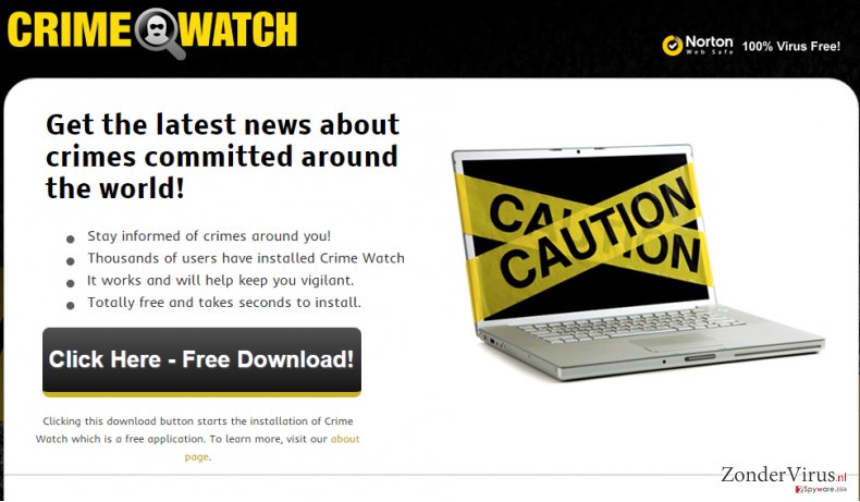 Advertenties door Crime Watch snapshot Advertenties door Crime Watch snapshot