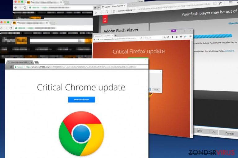 De Critical Chrome Update malware