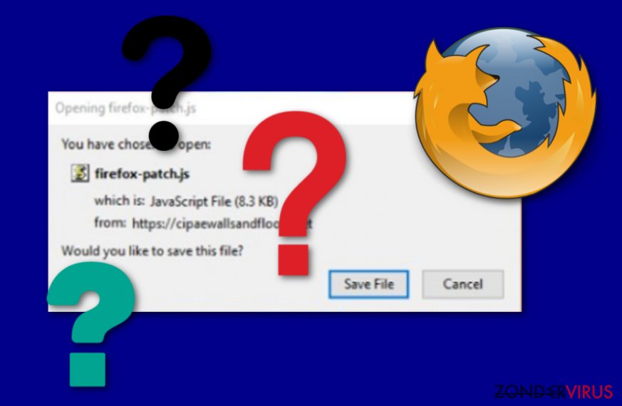 De Critical Firefox Update melding