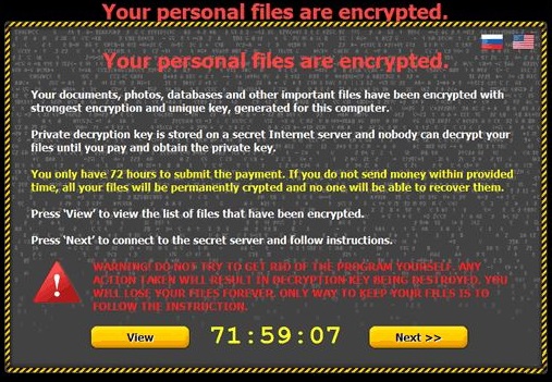 Critroni Ransomware snapshot Critroni Ransomware snapshot