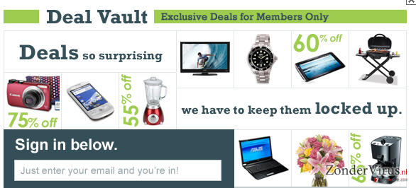 Deal Vault virus snapshot Deal Vault virus snapshot