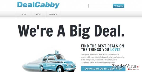 DealCabby virus snapshot DealCabby virus snapshot