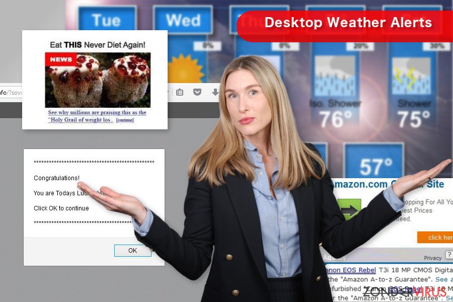 “Desktop Weather Alerts” pop-up