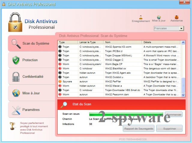 Disk Antivirus Professional snapshot Disk Antivirus Professional snapshot