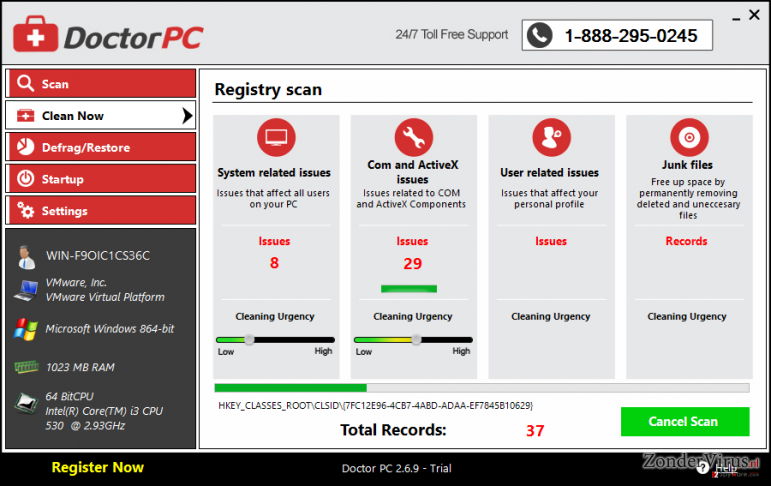 DoctorPC snapshot DoctorPC snapshot
