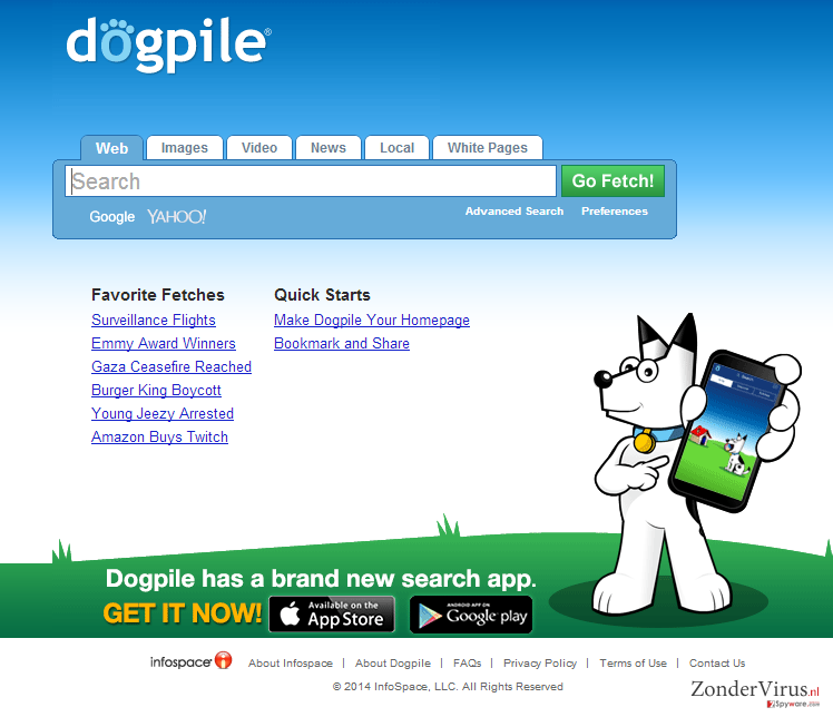 Dogpile.com snapshot Dogpile.com snapshot