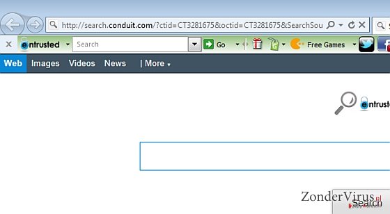 Entrusted Toolbar snapshot Entrusted Toolbar snapshot