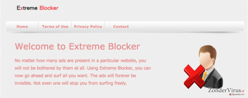 Extreme Blocker virus snapshot Extreme Blocker virus snapshot
