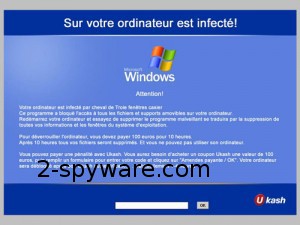 French Ukash virus snapshot French Ukash virus snapshot