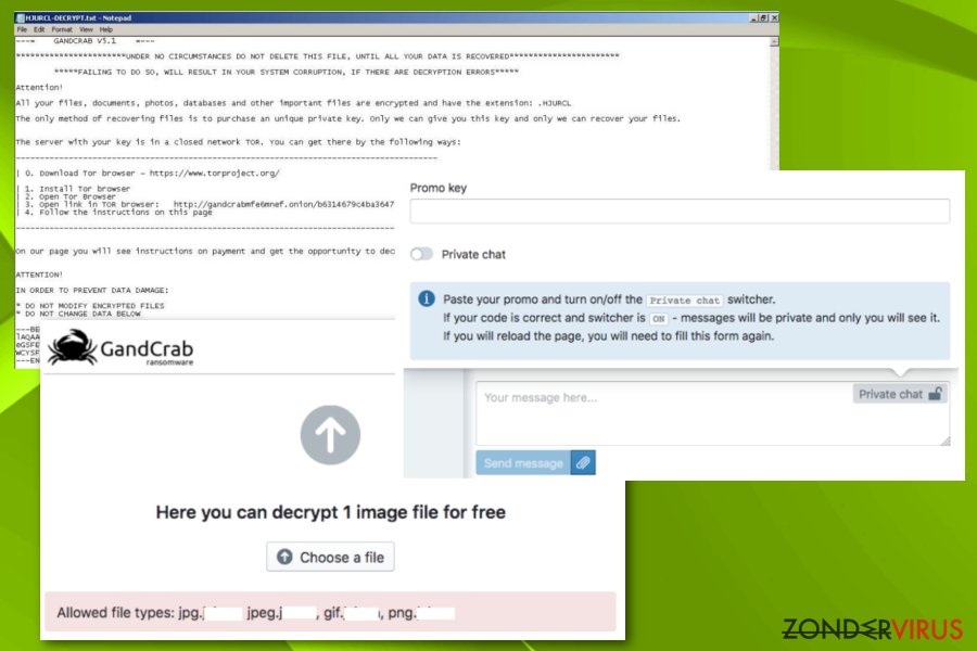 De Gandcrab 5.1 ransomware snapshot De Gandcrab 5.1 ransomware snapshot