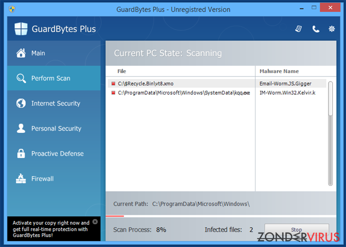 Guard bytes plus Guard bytes plus