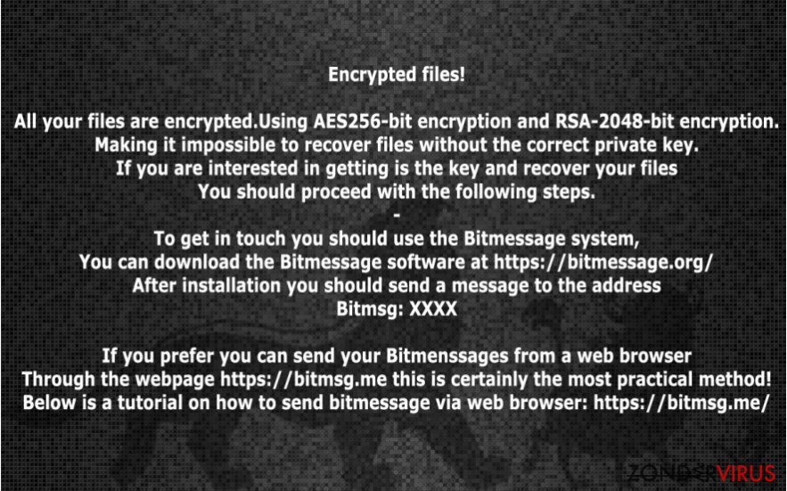 HakunaMatata gijzelsoftware-virus snapshot HakunaMatata gijzelsoftware-virus snapshot