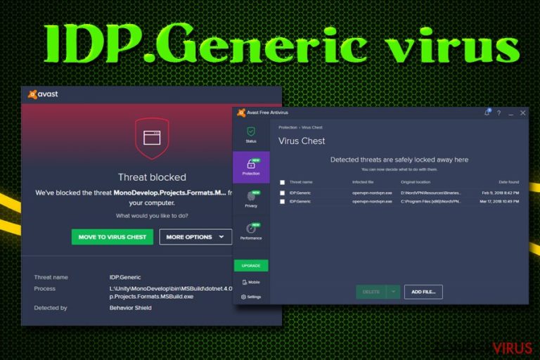 Het IDP.Generic-virus