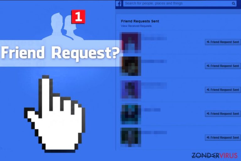 Het Facebook Friend Request-virus stuurt vriendschapsverzoeken naar vreemden