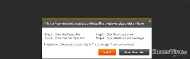 'Infected files have corrupted your Flash Player' virus snapshot 'Infected files have corrupted your Flash Player' virus snapshot