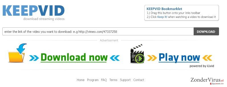 KeepVid.com snapshot KeepVid.com snapshot