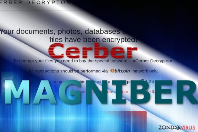 Magniber virus betalingssite