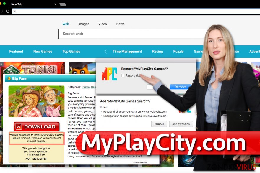 MyPlayCity.com redirect