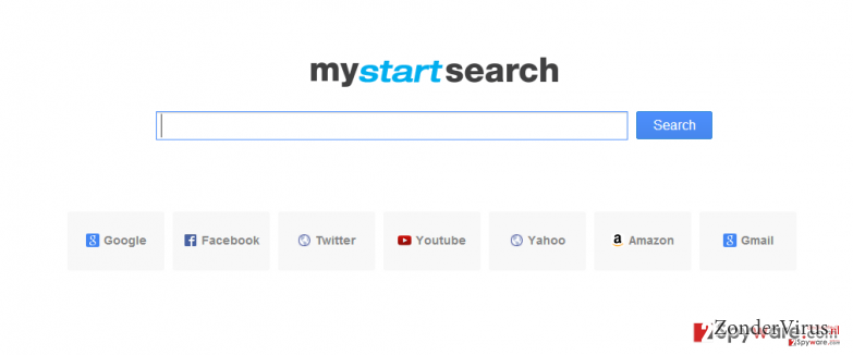 Mystartsearch virus snapshot Mystartsearch virus snapshot
