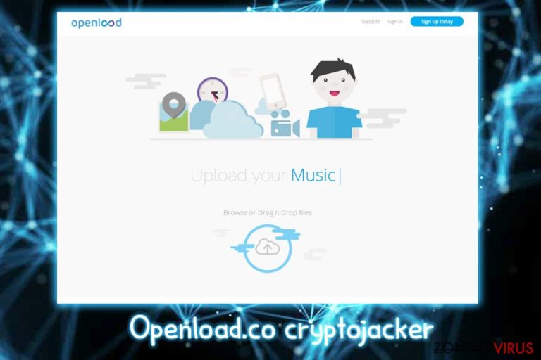 De Openload.co crypto-jacker