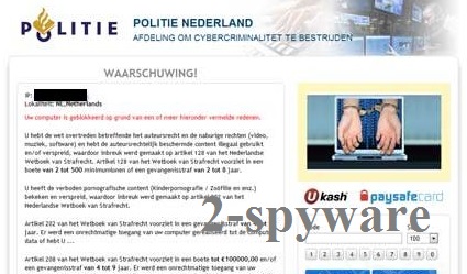 Politie Nederland virus snapshot Politie Nederland virus snapshot