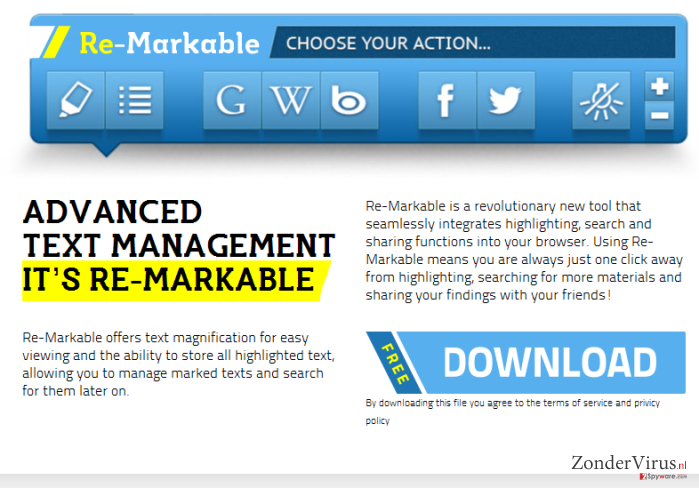 'Ads by ReMarkable' virus snapshot 'Ads by ReMarkable' virus snapshot