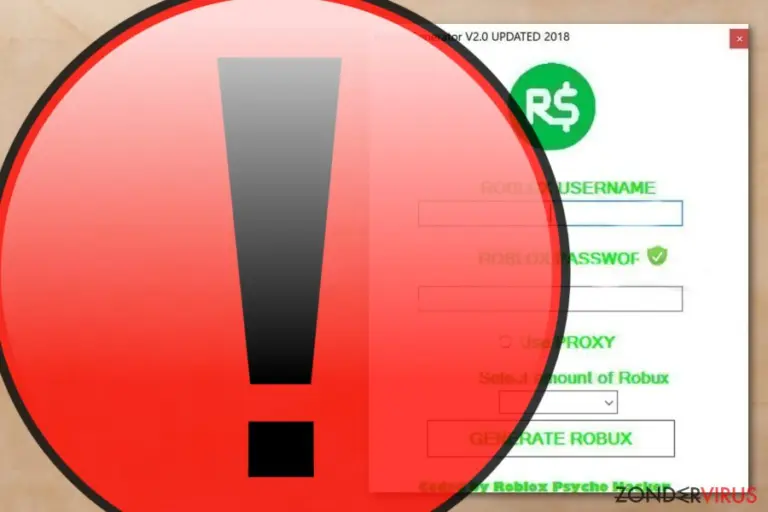 Roblox malware
