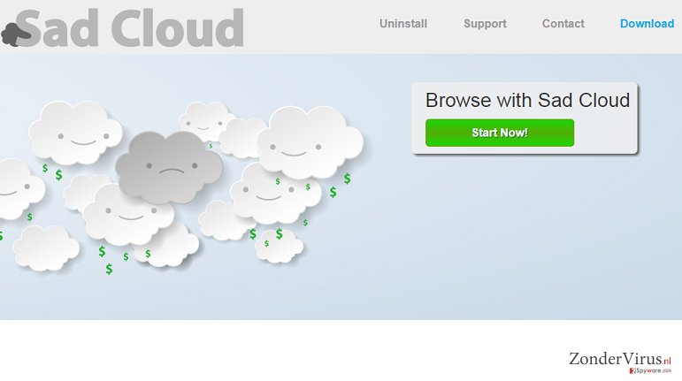 Sad Cloud advertenties snapshot Sad Cloud advertenties snapshot