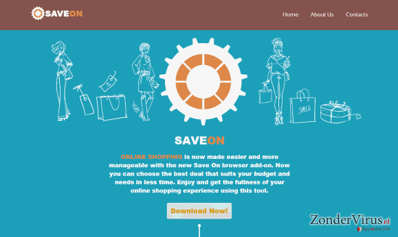 SaveOn virus snapshot SaveOn virus snapshot