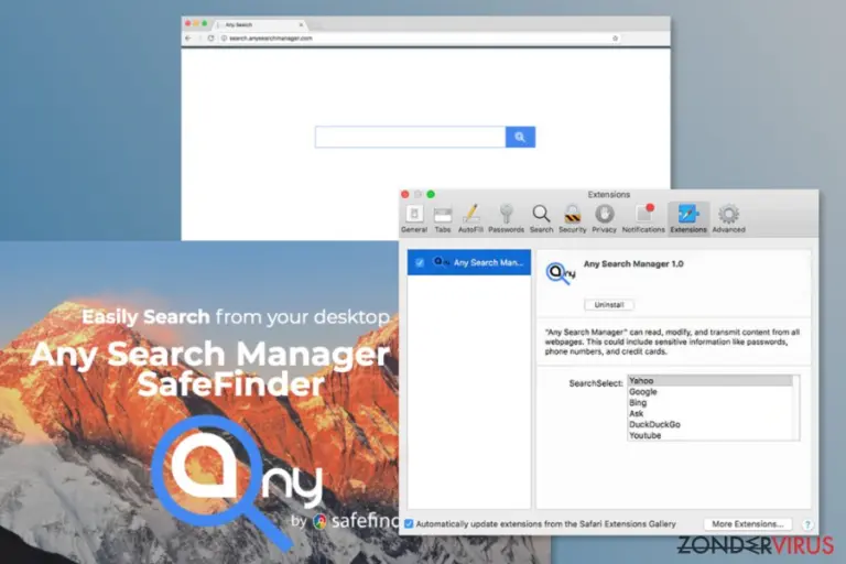Screenshot of Search.anysearch.com