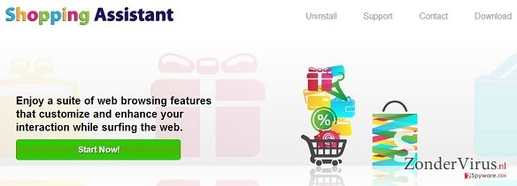 Shopping Assistant advertenties snapshot Shopping Assistant advertenties snapshot