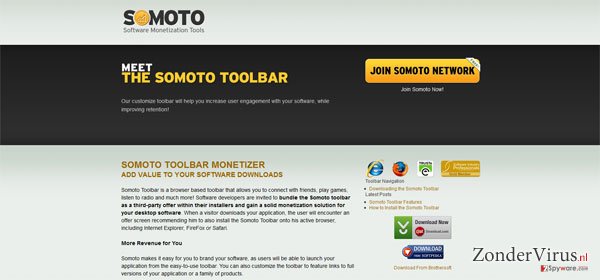 Somoto Toolbar snapshot Somoto Toolbar snapshot