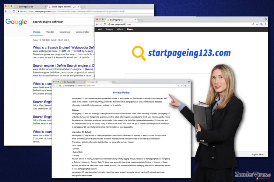 Afbeelding van het StartPageing123.virus Afbeelding van het StartPageing123.virus