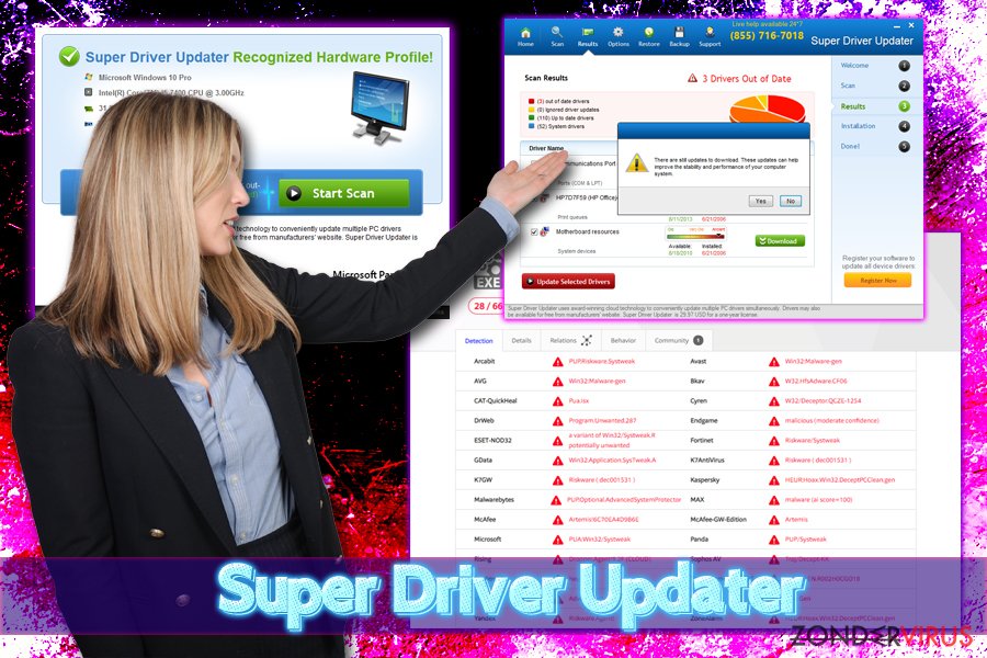 Super Driver Updater adware