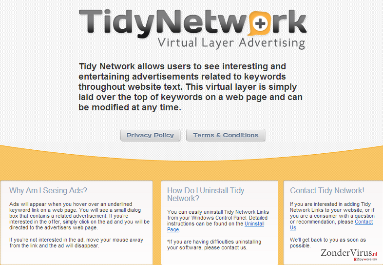 TidyNetwork.com snapshot TidyNetwork.com snapshot