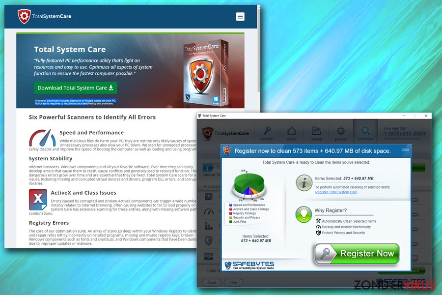 Total System Care snapshot Total System Care snapshot